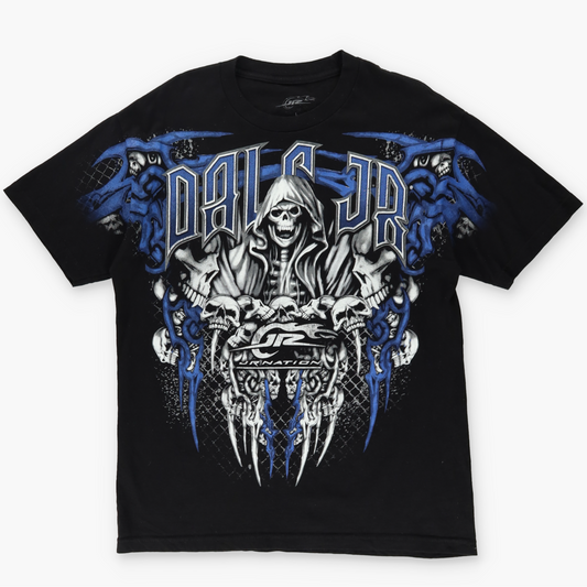 JR NATION Dale JR 88 Reaper Y2K Racing Tee (L)