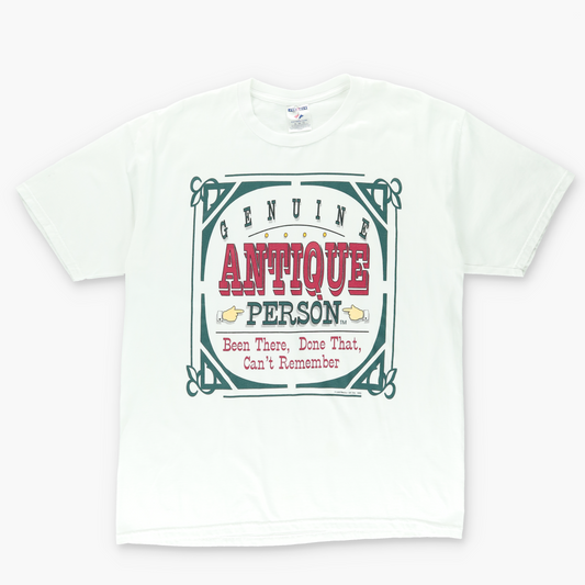 1993 Genuine Antique Person "Been There Done That Can't Remember" Tee (XL)