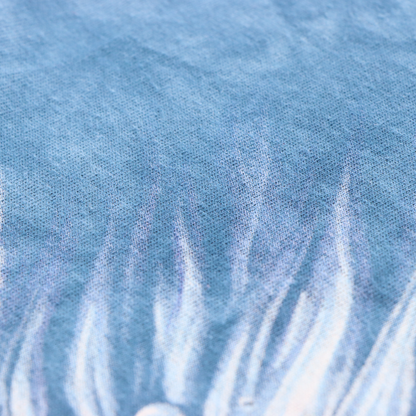 THE MOUNTAIN Turtle Reef Blue USA Made Tie Dye Tee (XL)