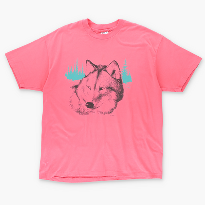 Spring Hill Wolf Forrest Coral USA Made Graphic Tee (XL)