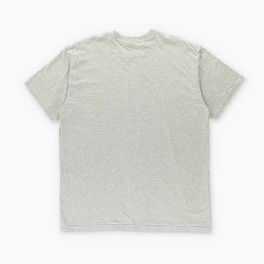 NIKE Las Vegas Heather Grey & Black Swoosh Logo Tee (XL)