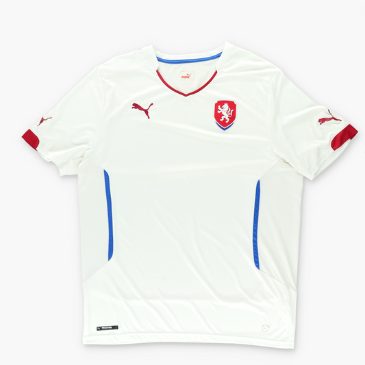 PUMA Czech Republic 2014-16 National Team Away Soccer Jersey (XL)