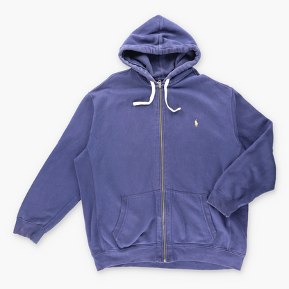 Vintage POLO RALPH LAUREN Embroidered Logo Zip Up Sweatshirt (3XL Tall) Vintage Sole Melbourne