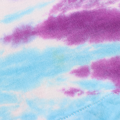 Hair The Musical Tour 1994 Single Stitch USA Made FRUIT OF THE LOOM Purple & Blue Tie Dye Tee (XL)