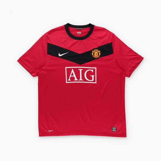 NIKE Manchester United 2009-2010 Home Soccer Jersey (XL)
