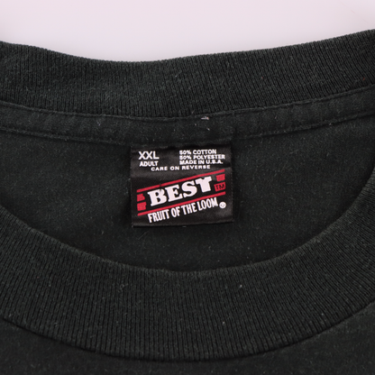 Daytona Bombers Ice Hockey 1995 BEST FRUIT OF THE LOOM Long Sleeve Tee USA Made (XXL)