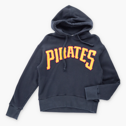Vintage GUCCI X MLB PIRATES Black Embroidered Sweatshirt (S) *Aubs Vintage Sole Melbourne