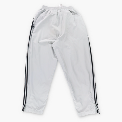 Vintage ADIDAS Embroidered Logo Black & Grey Track Pants (S)*Aubs Vintage Sole Melbourne