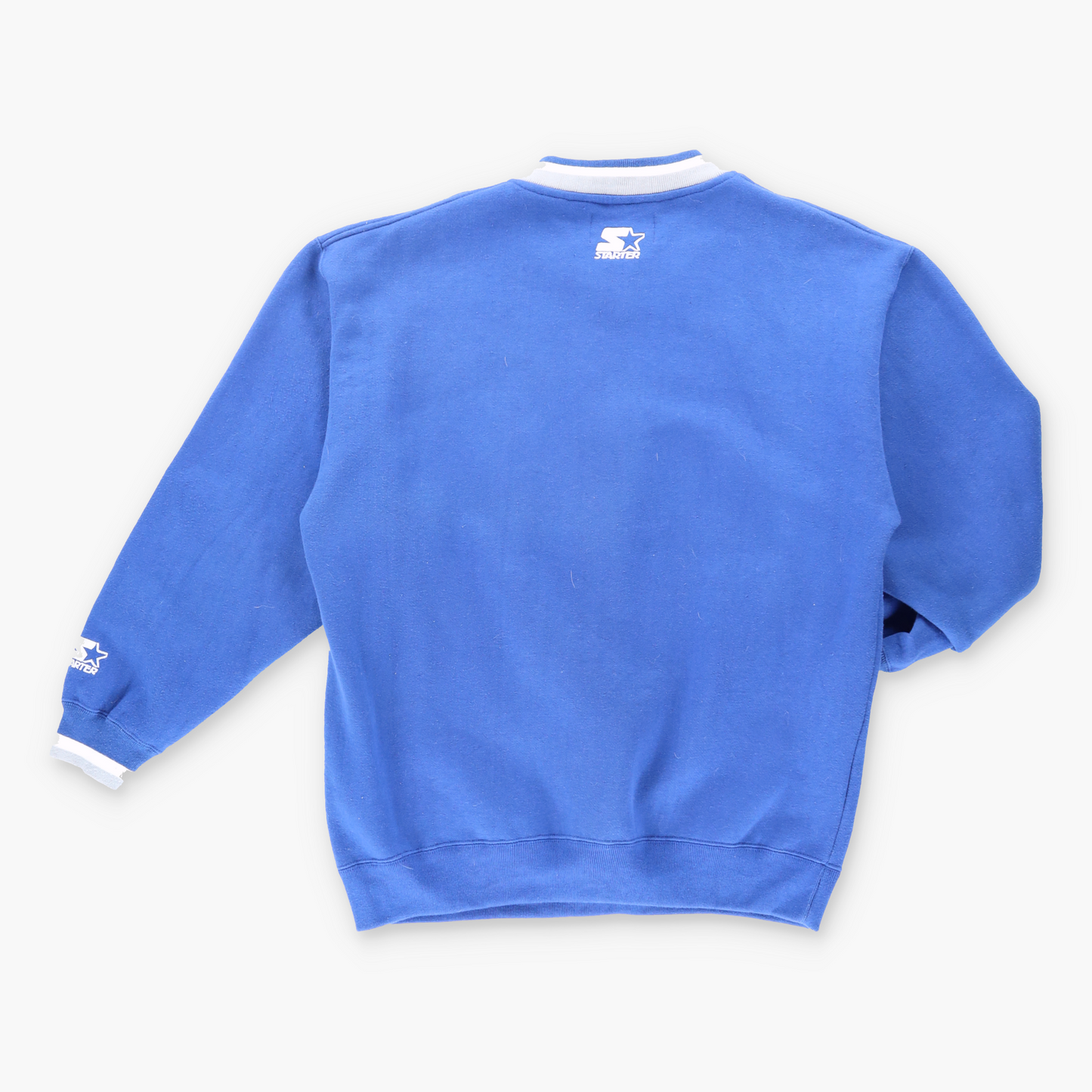 Vintage COWBOYS Dallas Embroidered Blue Sweatshirt (L) *Aubs Vintage Sole Melbourne