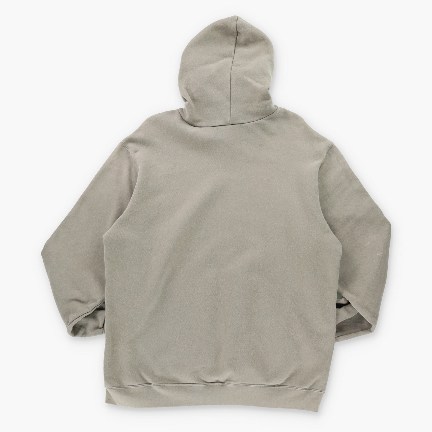 Vintage NIKE Centre Embroidered Swoosh Logo Grey Hooded Sweatshirt (XL) *Aubs Vintage Sole Melbourne