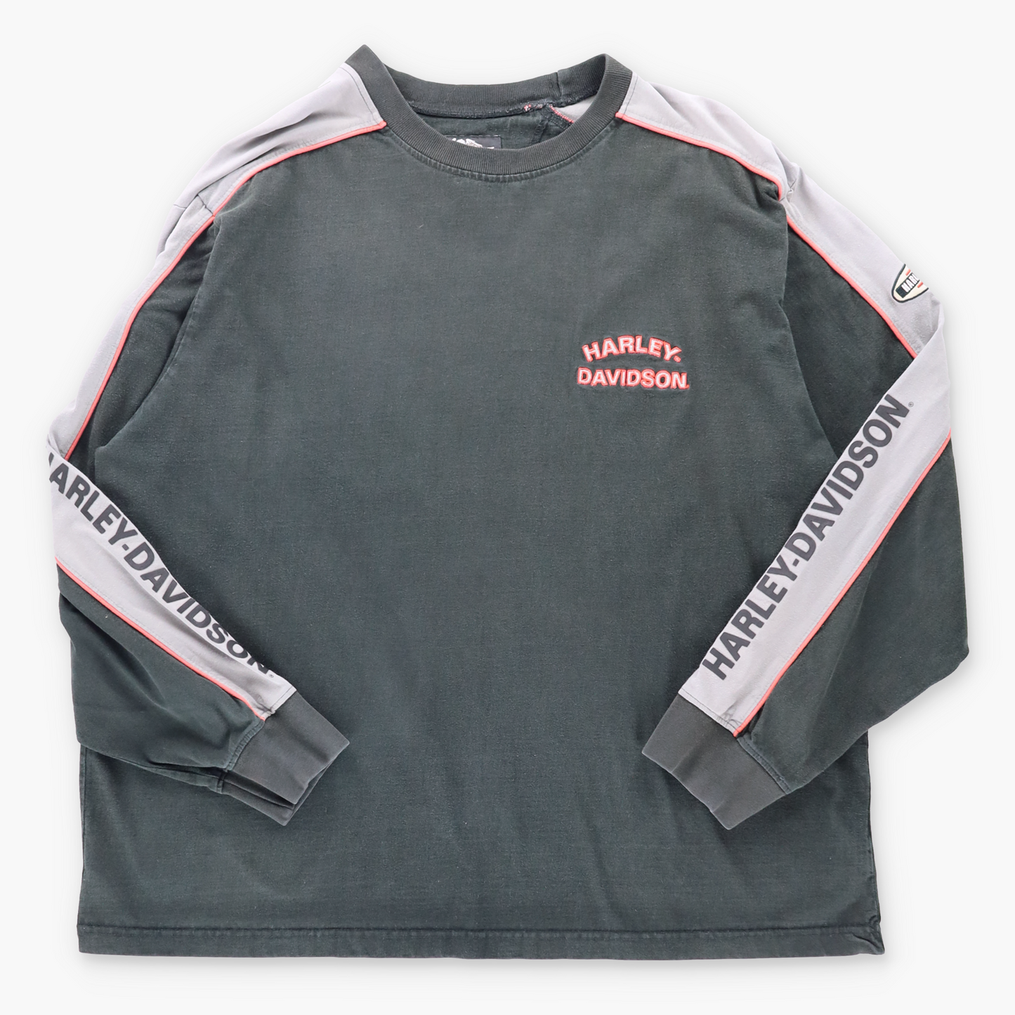 Vintage HARLEY DAVIDSON Embroidered Motorcycle Sweatshirt (XL-XXL) *Aubs Vintage Sole Melbourne