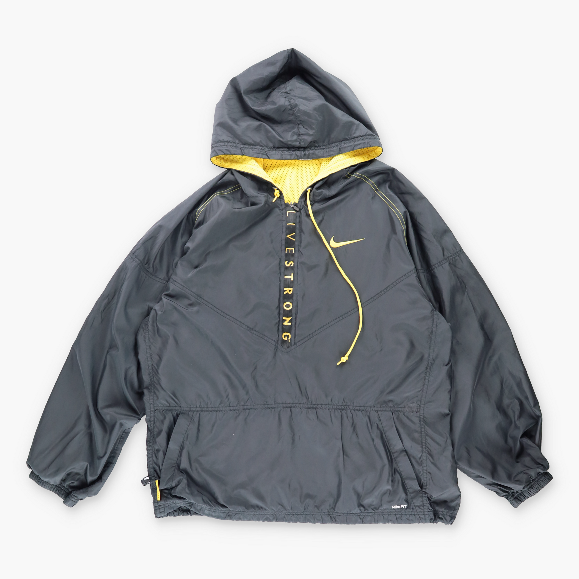 Vintage NIKE Black & Yellow Jacket *Aubs Vintage Sole Melbourne