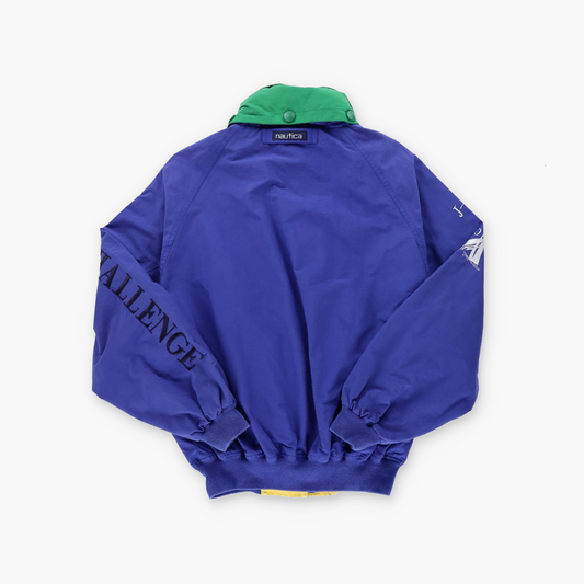 NAUTICA J-Class Embroidered 'Nautica Challenge' Colour Block Jacket (Women's M-L)