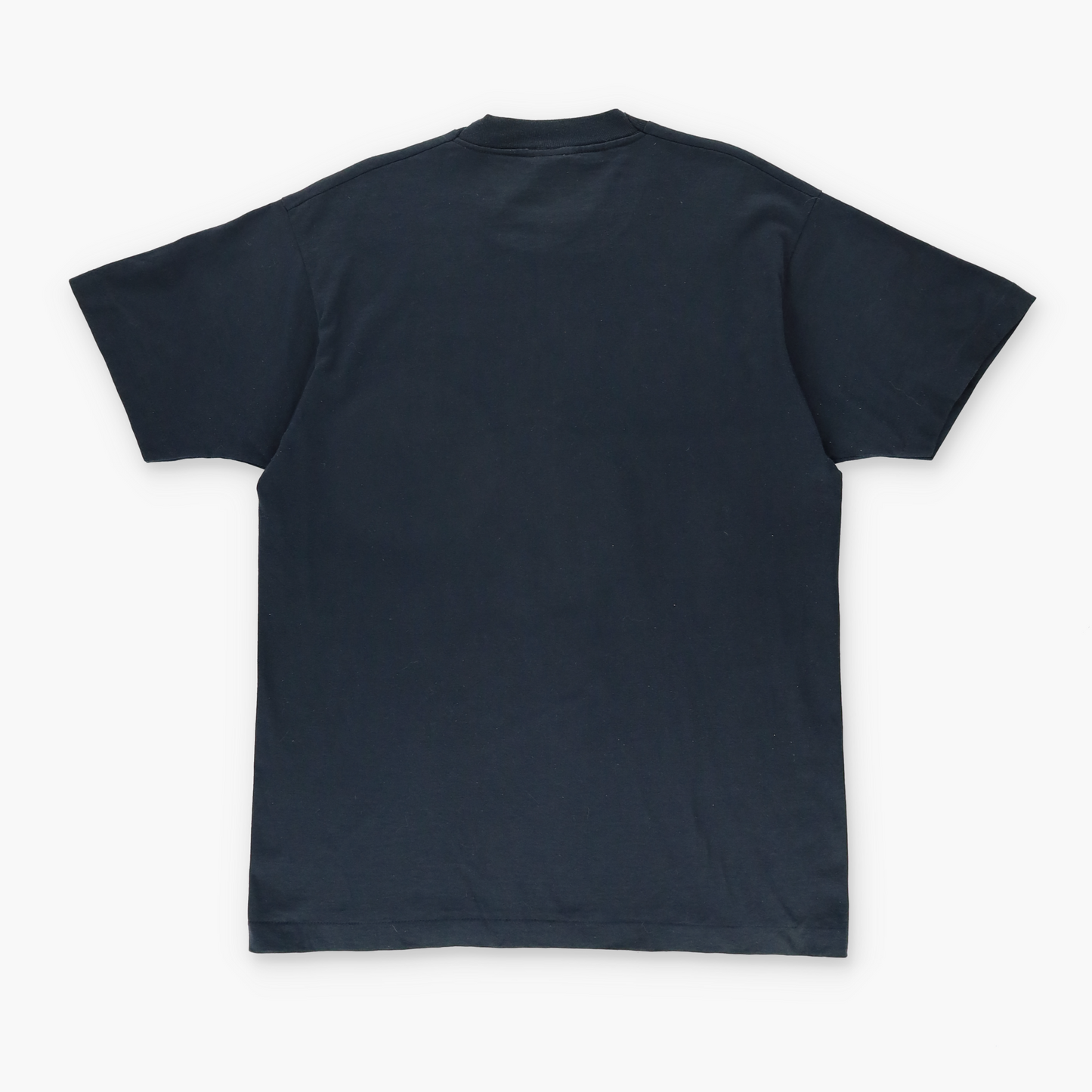 Vintage BUDWEISER 'Want To Drink Your Bud' Pun USA Made 50/50 Black Tee (XL)