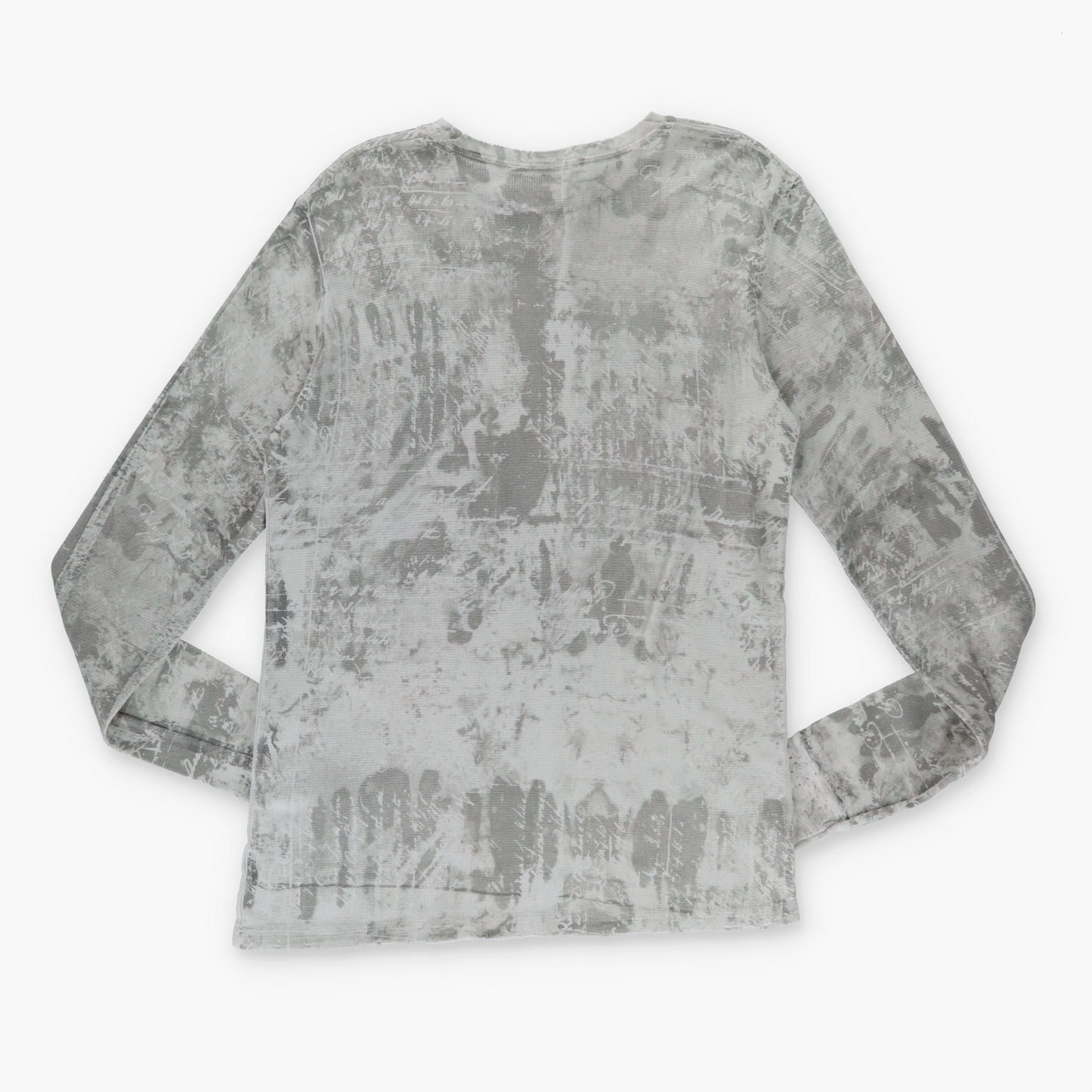 AFFLICTION Y2K Grunge USA Made Grey Long Sleeve Tee (L)