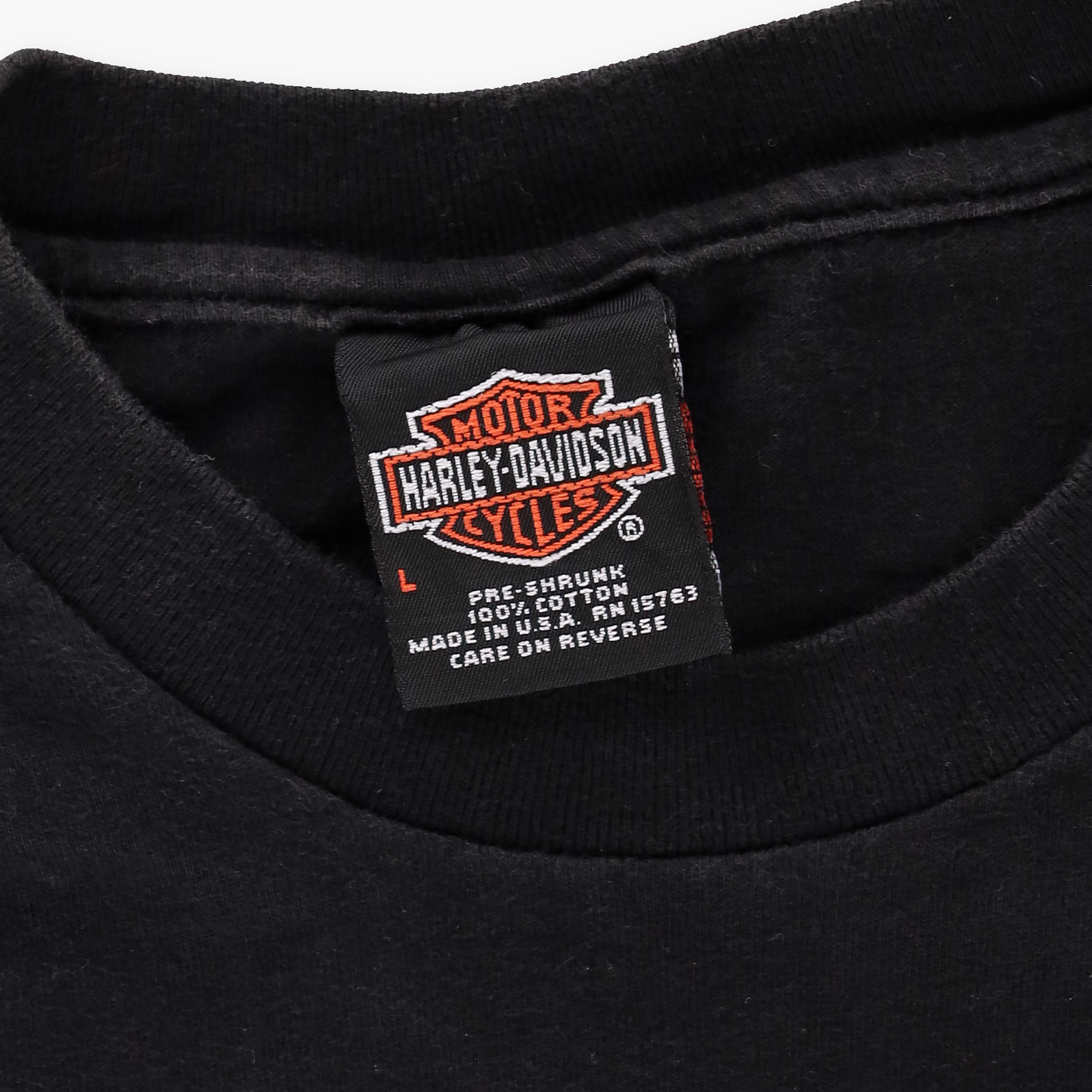 HARLEY DAVIDSON Thunder Lightning Double Sided T-Shirt USA Made (M)