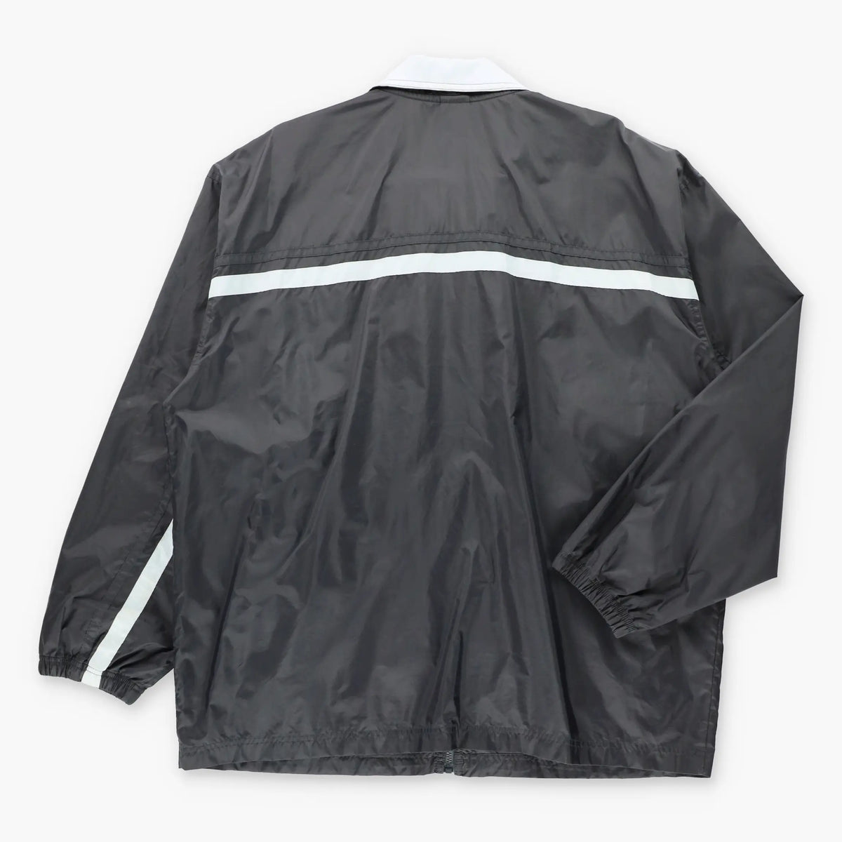 Vintage NIKE Black & Light Blue Full Zip Windbreaker Jacket (L-XL)