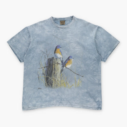 Vintage 1998 Eastern Bluebirds THE MOUNTAIN James Hautman Tie Dye Tee (XL) ***COCO Vintage Sole Melbourne