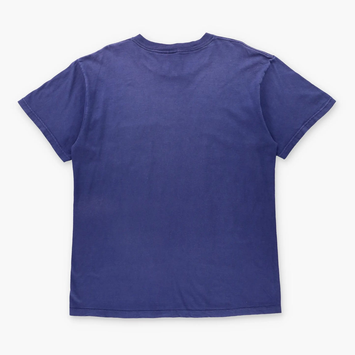 Vintage 90's NIKE Navy Embroidered Patch Pocket USA Made Tennis Court Tee (L) ***COCO Vintage Sole Melbourne