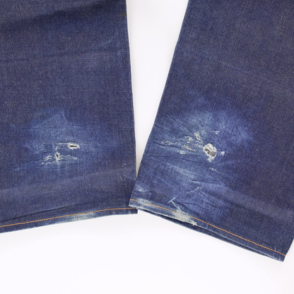 Vintage RMC RED MONKEY Lot 1002 Samurai Embroidered Y2K Jeans (42) Vintage Sole Melbourne