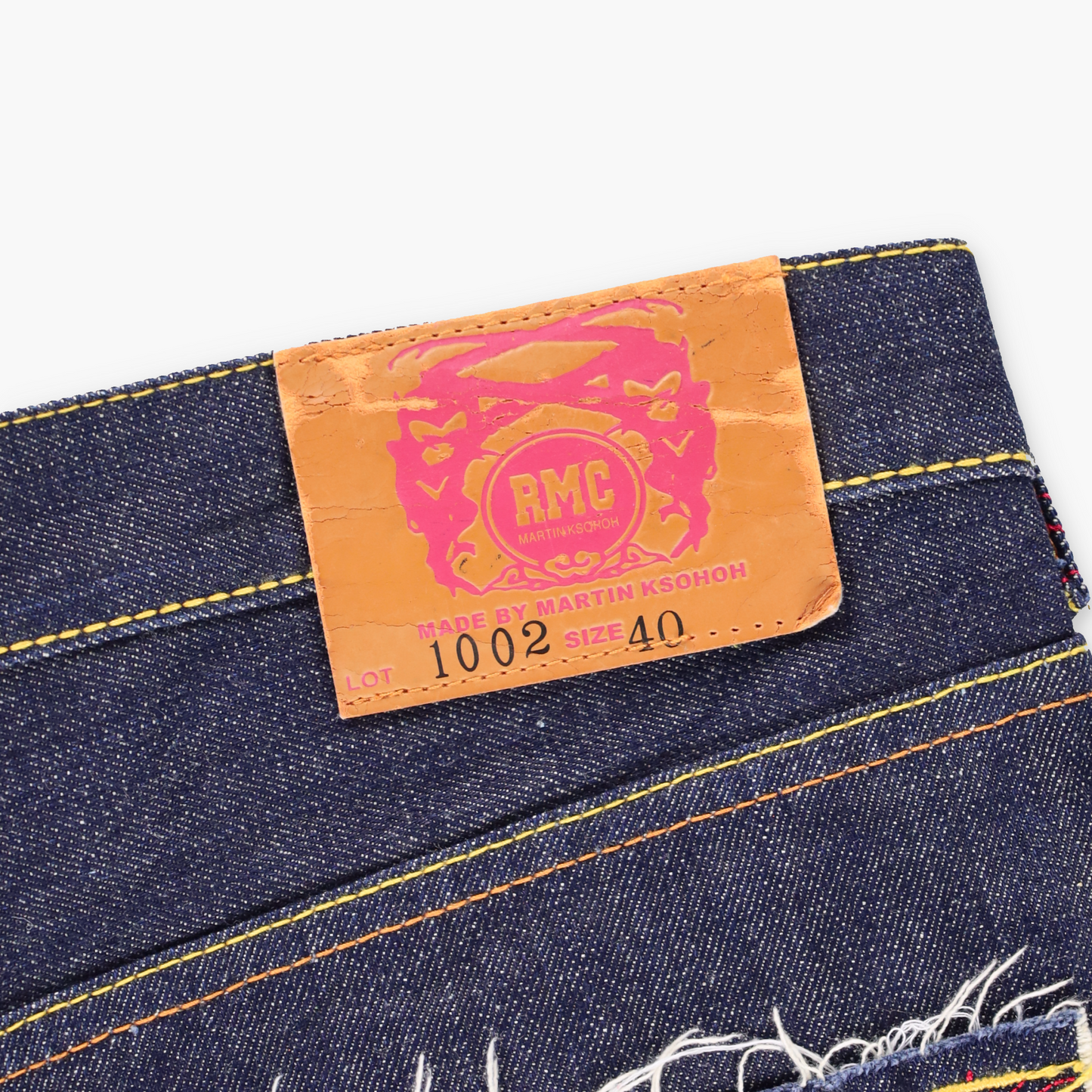 Vintage RMC RED MONKEY "Let It Bee!" Lot 1002 Embroidered Y2K Jeans (40) Vintage Sole Melbourne