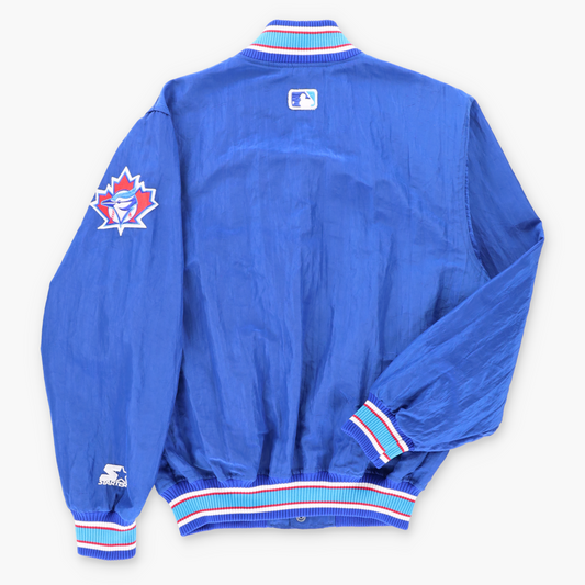 Vintage MLB Toronto Blue Jays STARTER 'Authentic Diamond Collection' Baseball Bullpen Jacket USA Made (S) ***COCO Vintage Sole Melbourne