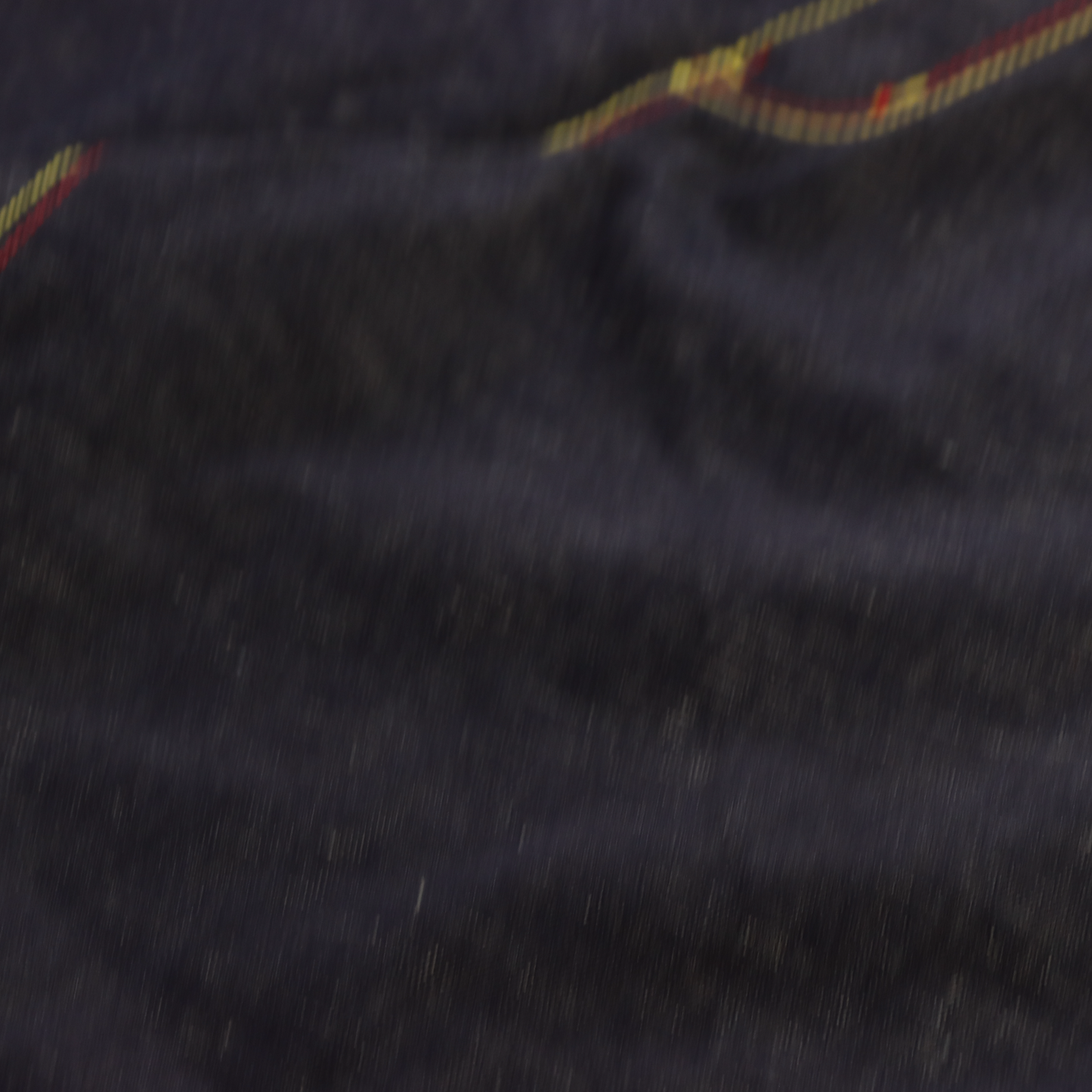 COOGI Rainbow Embroidered Coloured Stitching Dark Wash Jeans (44 x 34)