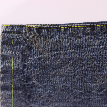 EVISU Dragon Print Yellow Stitch Denim Jeans (30 x 34)