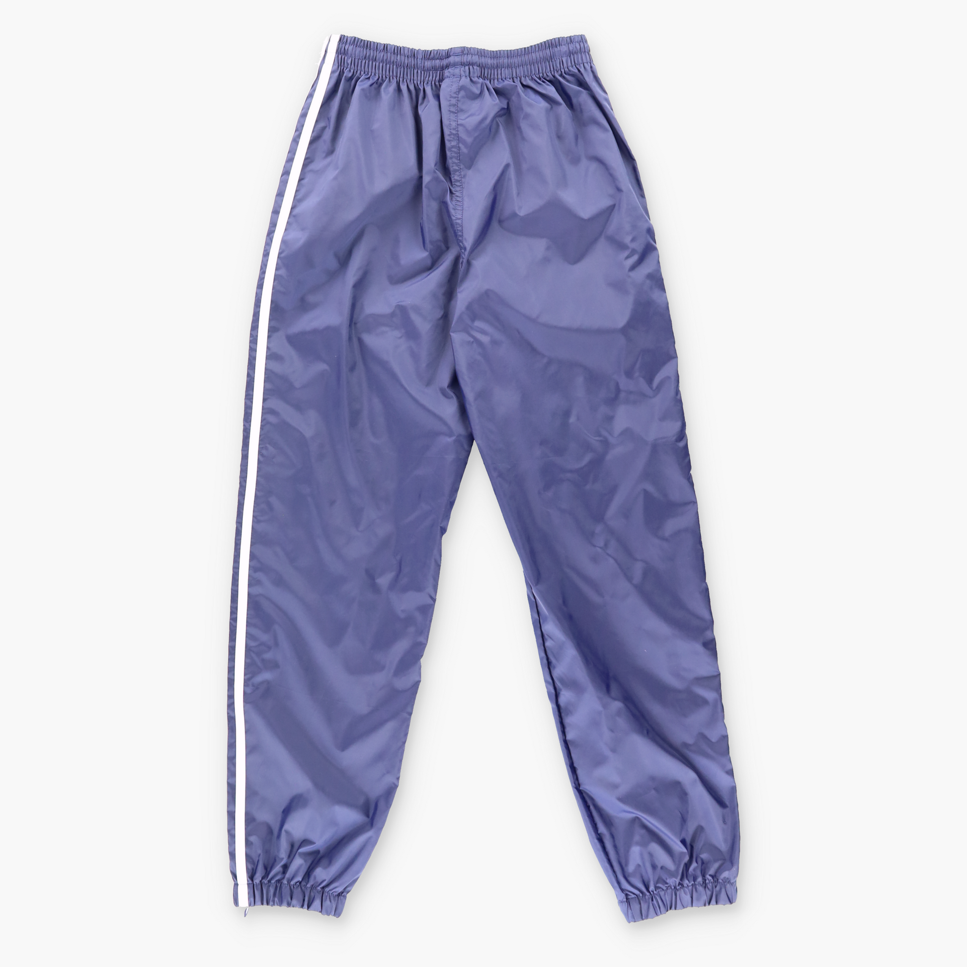 Vintage ADIDAS Embroidered Navy & White 3-Stripe Track Pants (XXS-XS) *Aubs Vintage Sole Melbourne