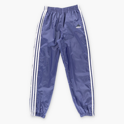 Vintage ADIDAS Embroidered Navy & White 3-Stripe Track Pants (XXS-XS) *Aubs Vintage Sole Melbourne