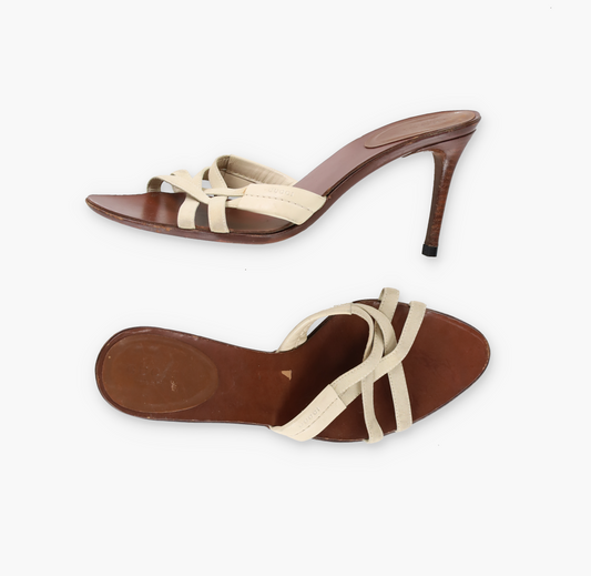 GUCCI Strappy Elastic Mule Kitten Heel Sandals (7)