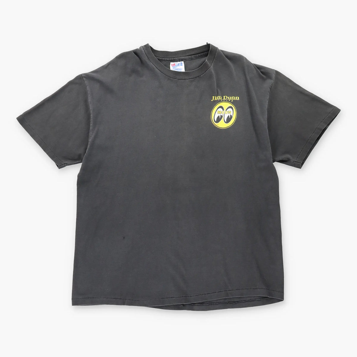 Vintage JIM DUNN Racing 'Moon' American Fan Apparel Single Stitch Faded T-Shirt (XL)