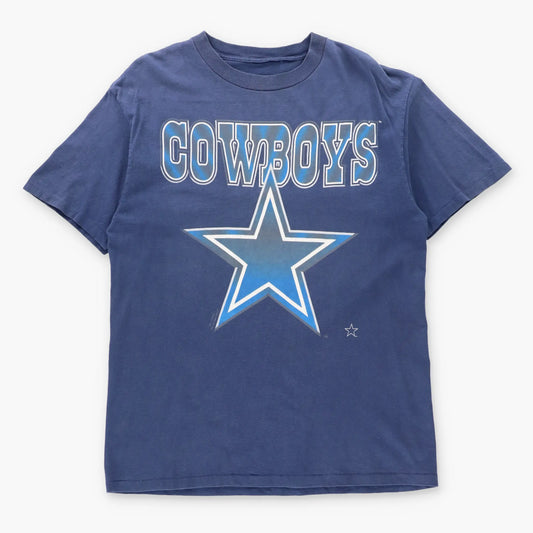 Vintage 1998 NFL Dallas Cowboys Gradient Star Logo Single Stitch T-Shirt (L)