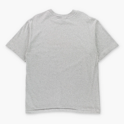 Vintage Michigan Wolverines College Hockey USA Made Heather Grey Single Stitch T-Shirt (L)