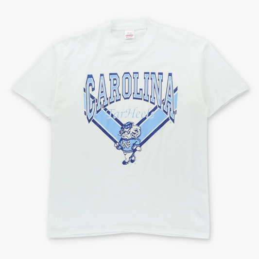 Vintage Carolina Tar Heels Ram Mascot USA Made College Tee (XL)