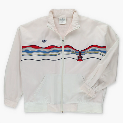 Vintage ADIDAS Ivan Lendl Tennis Windbreaker Jacket West Germany Made (M)