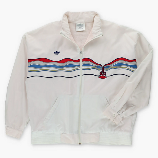 Vintage ADIDAS Ivan Lendl Tennis Windbreaker Jacket West Germany Made (M)