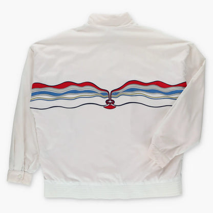 Vintage ADIDAS Ivan Lendl Tennis Windbreaker Jacket West Germany Made (M)