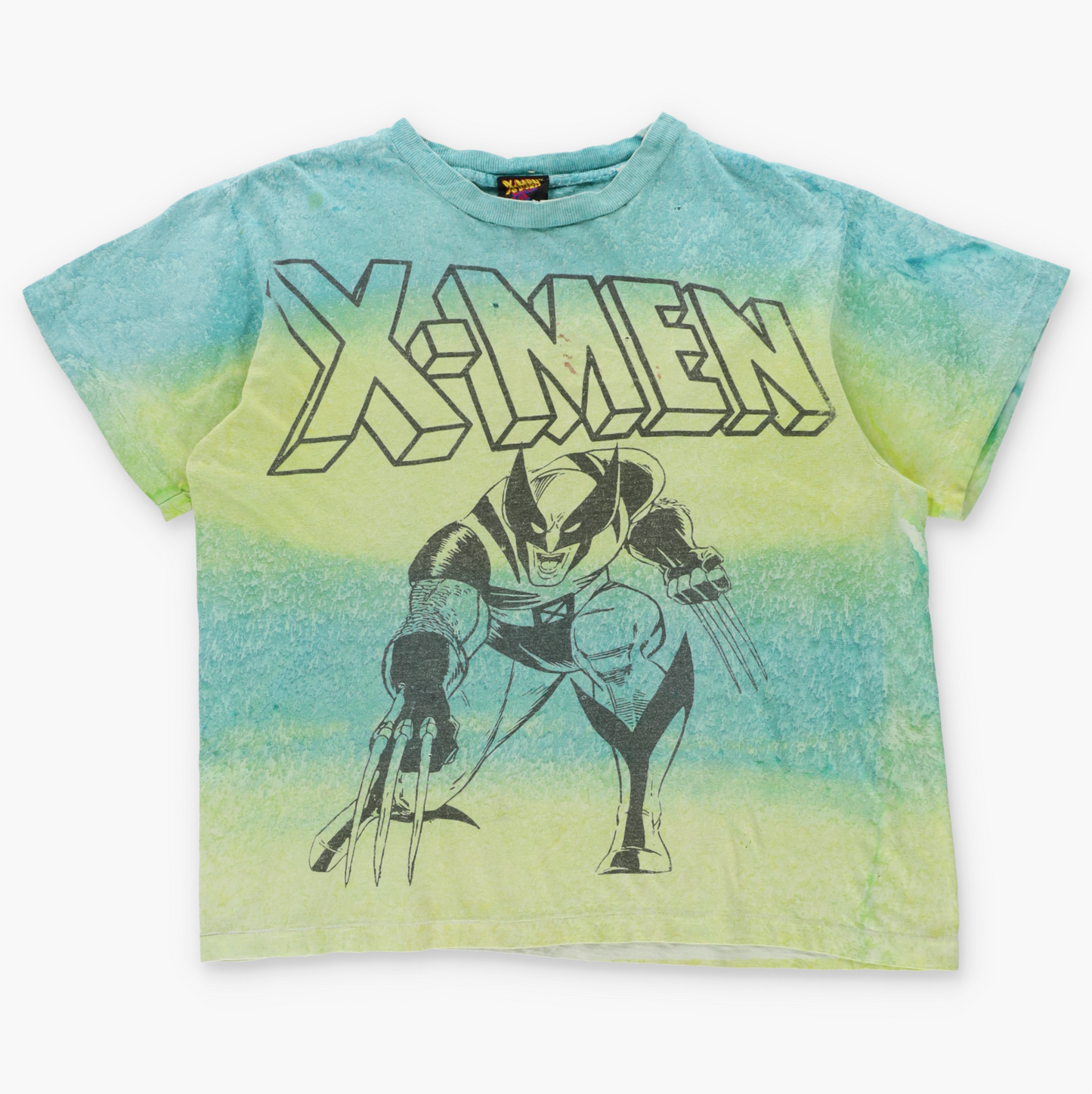 Vintage 1994 MARVEL X-Men Wolverine Tie Dye Single Stitch Comic Book Tee (L) Vintage Sole Melbourne