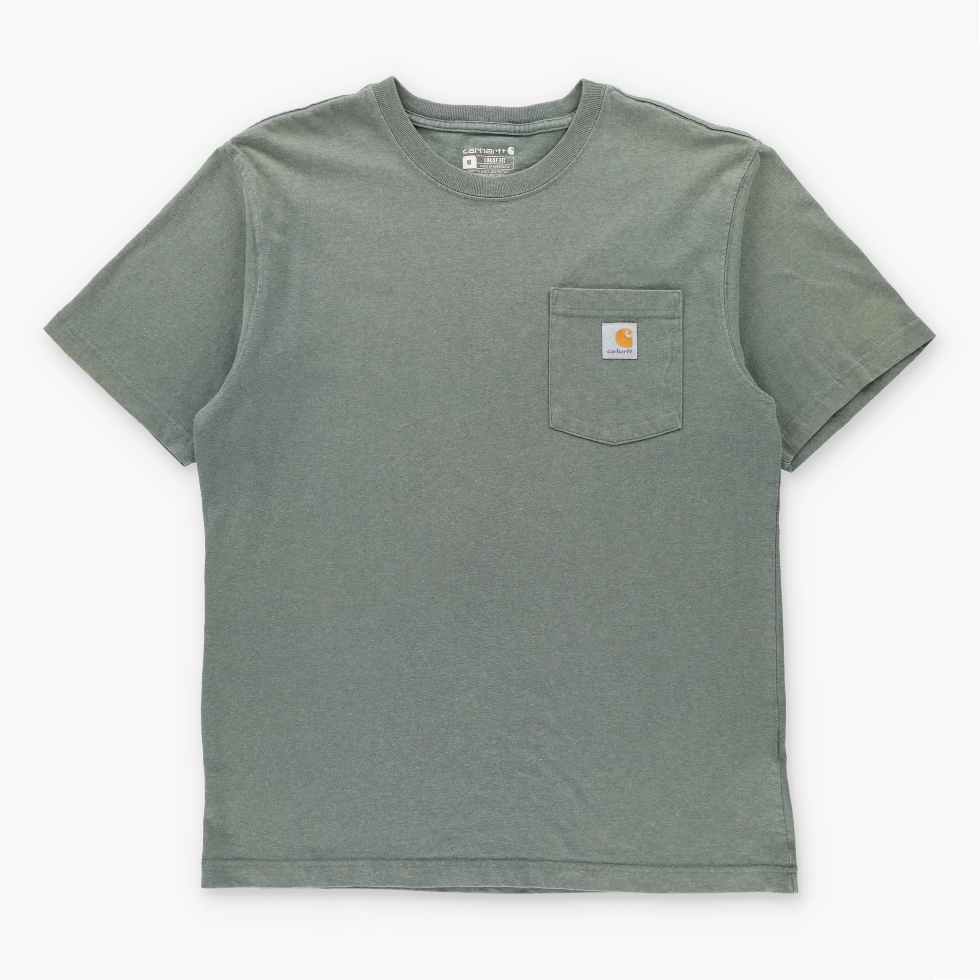 CARHARTT 'Loose Fit' Front Pocket Logo Casual T-Shirt (M) Vintage Sole Melbourne
