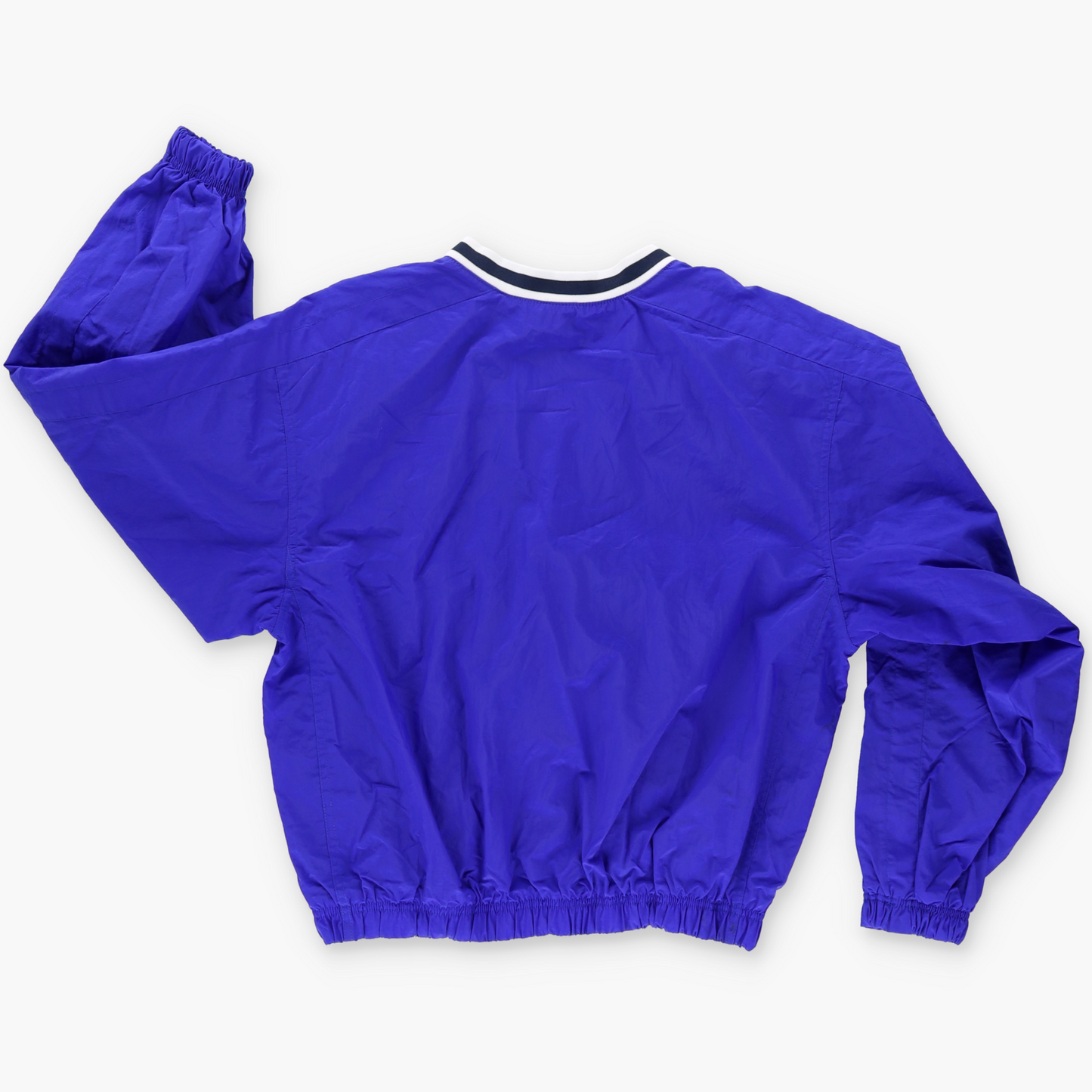 NIKE Centre Embroidered Swoosh Purple & White Windbreaker Jacket (XS- S)