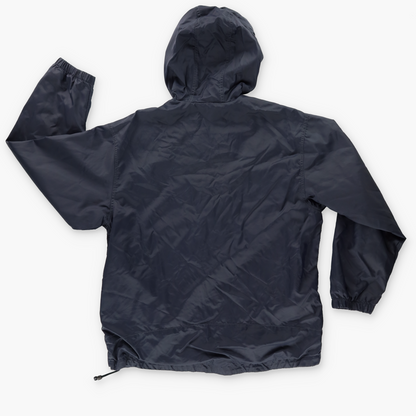 NIKE Embroidered Swoosh Logo Dark Grey Zip Up Jacket (M)