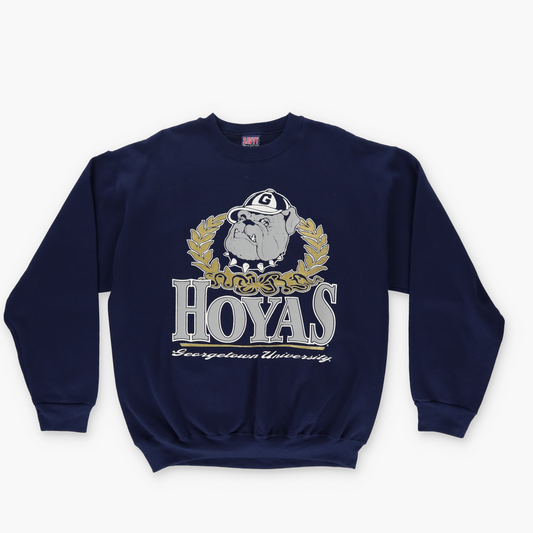 NCAA Georgetown University Hoyas Basketball Team USA Made Sweatshirt (L-XL)