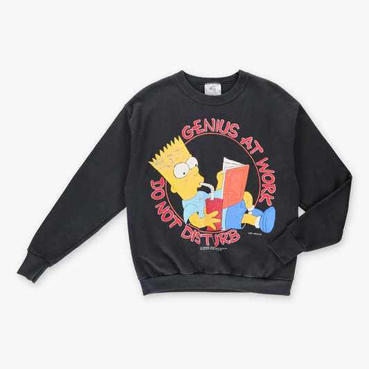 Vintage BART SIMPSON 1990 50/50 Sweatshirt (L) *Aubs Vintage Sole Melbourne