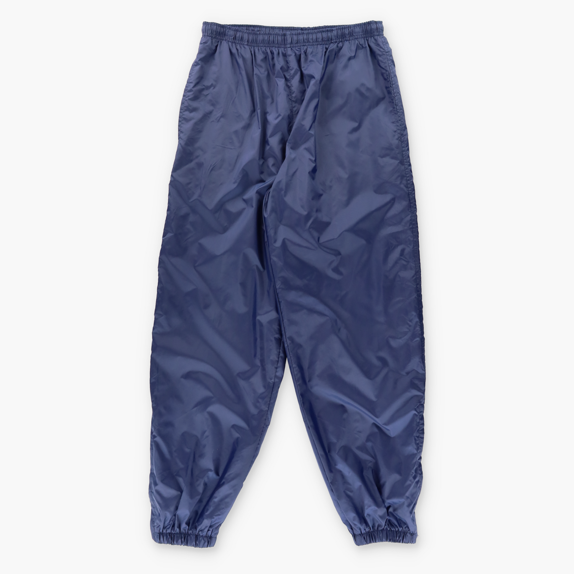 Vintage NIKE Embroidered Swoosh Navy & White Pocket Track Pants (M) *Aubs Vintage Sole Melbourne