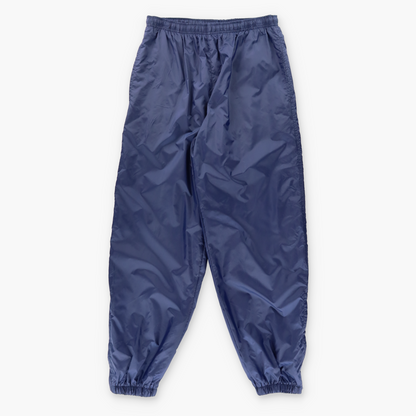 Vintage NIKE Embroidered Swoosh Navy & White Pocket Track Pants (M) *Aubs Vintage Sole Melbourne