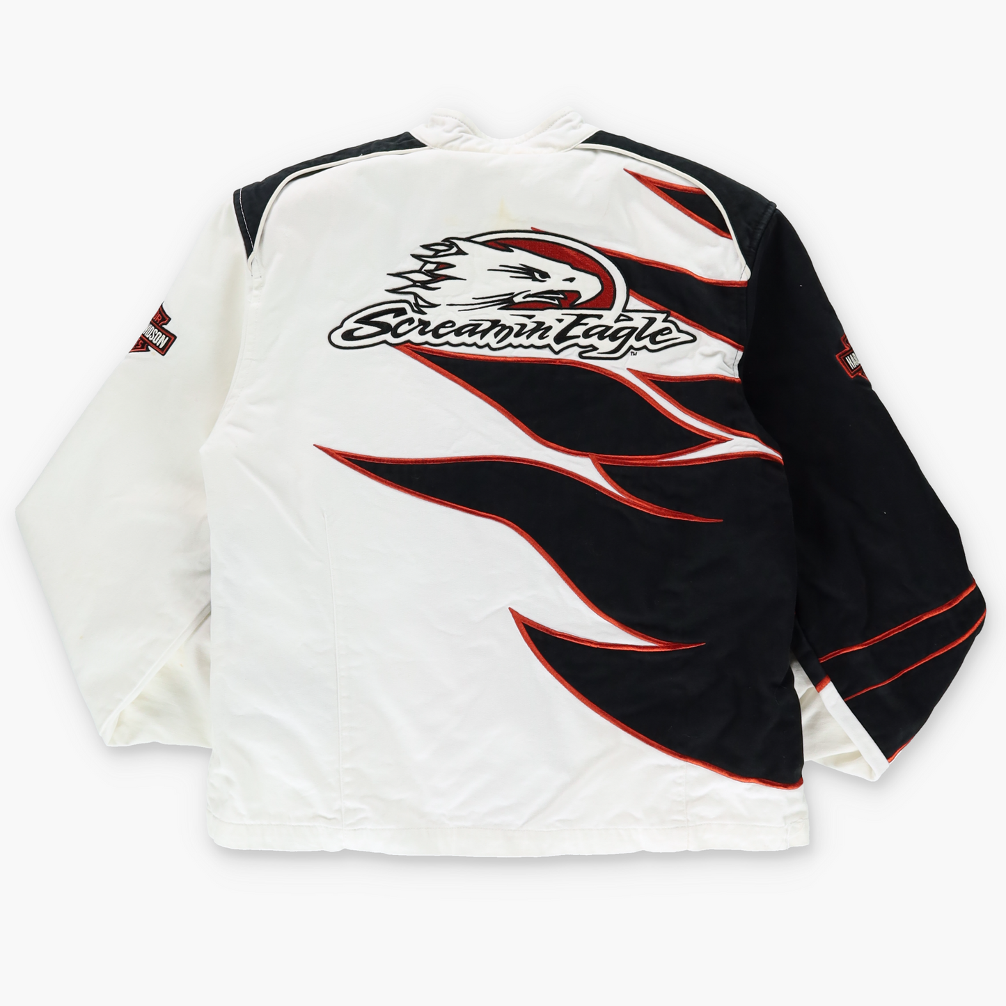 HARLEY DAVIDSON 'Screamin Eagle' Embroidered Racing Jacket (S-M)