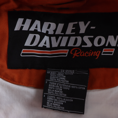 HARLEY DAVIDSON 'Screamin Eagle' Embroidered Racing Jacket (S-M)