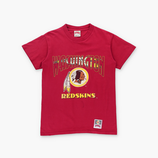 Washington Redskins USA Made Single Stitch NUTMEG MILLS Football T-Shirt (M-L)