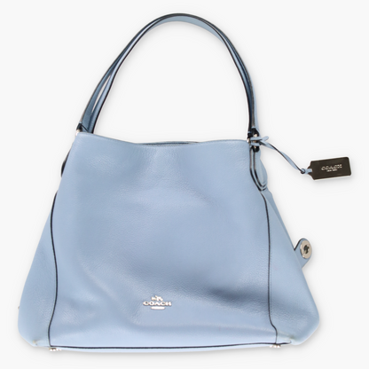 Vintage COCAH 36464 'Edie' Blue Pebbled Leather Bag *Aubs Vintage Sole Melbourne